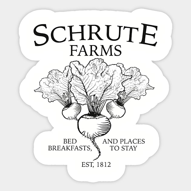 Schrute Farms Sticker by coolab